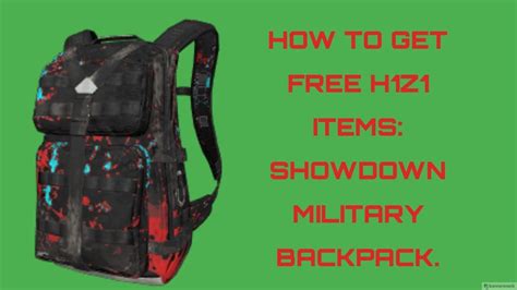 backpacks h1z1 skins.